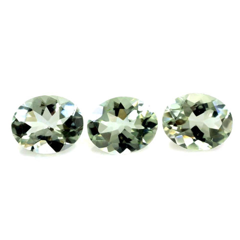 prasiolite green amethyst oval cut 11x9mm loose gemstone
