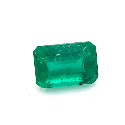 Emerald - emerald cut - 6.5x4.5 mm