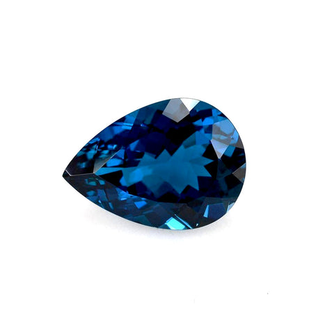 London blue topaz pear cut 7x5mm natural gemstone