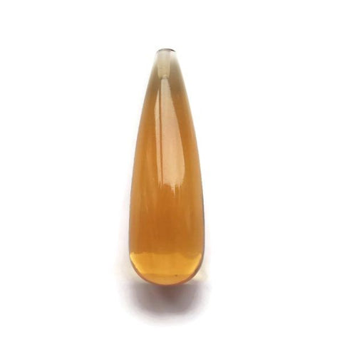 citrine drop cut 29.5x9mm loose gemstone