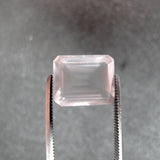 rose quartz octagon 11x9mm gem