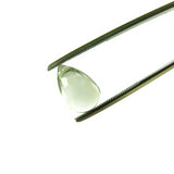 green amethyst prasiolite drop cut 12x8mm loose gemstone