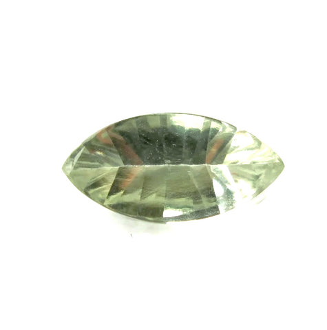 green amethyst quartz prasiolite marquise mirror buff-top 14x7mm gemstone