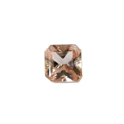 morganite octagon square cut 8mm loose gemstone