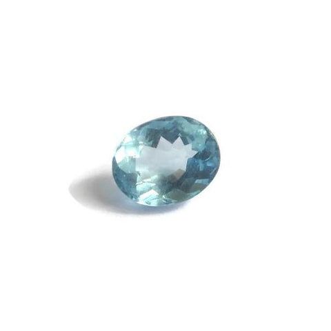 aquamarine oval cut 7.5x6mm loose stone