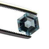 Aquamarine hexagon step-cut - 6mm
