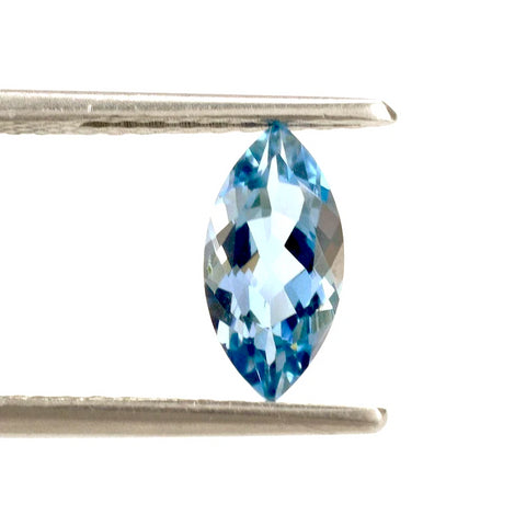 Natural aquamarine marquise cut 8x4mm extra-quality loose gemstone