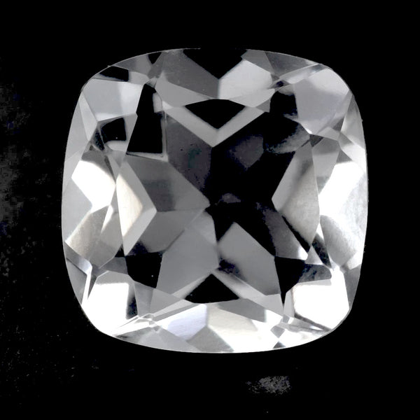 Quartz with Hedenbergite 7.88 ct Cushion Cut 13.70 x 12.00 shops x 7.80 mm w353 Clear Gemstone Loose Faceted Gem Stone