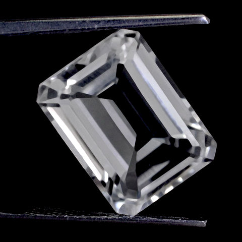 crystal quartz octagon emerald cut 12x10mm loose gemstone
