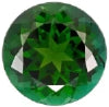 green tourmaline chrome round cut 5.5mm gemstone from Brazil