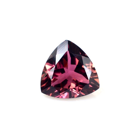 pink tourmaline trillion cut 5mm natural gemstone