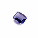 Iolite octagon emerald cut- 7x5.5mm