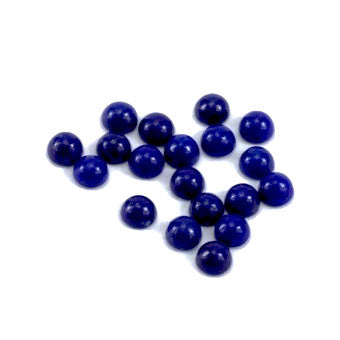 Beautiful lapis lazuli round cabochon 5mm gemstone