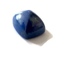 Natural lapis lazuli cushion pyramid cut cabochon 12x10mm gemstone