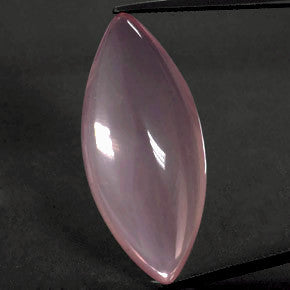 natural rose quartz marquise cabochon 18x8mm loose gemstone