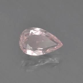 rose quartz pear cut 14x9mm loose gemstone
