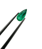 Emerald pear cut - 7.5x3.65 mm