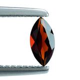Red garnet marquise shape 12x6mm for jewellery making