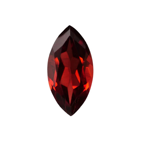 Red garnet marquise shape 8x4mm for jewellery making