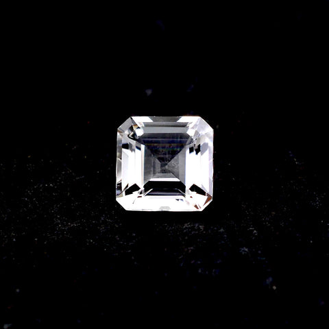 crystal quartz octagon asscher cut 8mm loose gemstone
