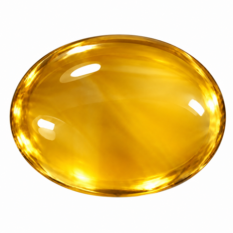 Natural beautiful citrine oval cabochon 7x5mm loose jewel