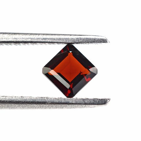 Garnet asscher/octagon cut - 8mm