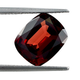 Unique 11.5x8.5mm Garnet Red Cushion Cut Gemstone