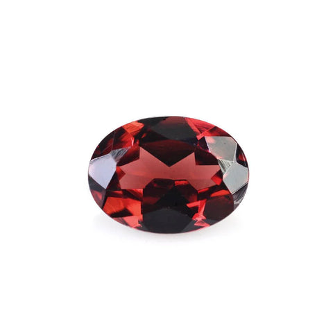 Garnet oval cut - 8x6mm