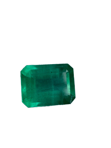 8x6mm natural emerald octagon cut loose gemstone from Brazil