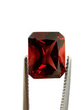 Octagon cut garnet calibrated 10x8mm loose stone