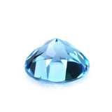 Swiss Blue topaz round cut 5mm