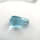 Sky Blue topaz pear briolette cut - 14x7mm