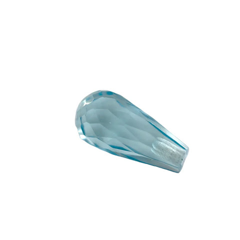 Sky Blue topaz pear briolette cut - 14x7mm