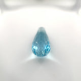 Sky Blue topaz pear briolette cut - 14x7mm