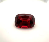 5-Carat Cushion Step-Cut Garnet, 11.5x8.5mm Loose Gemstone





