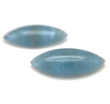 Aquamarine cabochon marquise cut - 19x8mm