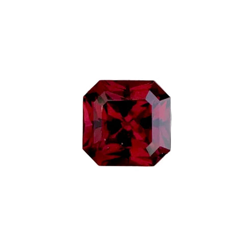 Garnet asscher cut - 5mm