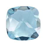 sky blue topaz cushion cut natural gemstone 12mm