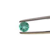 emerald round cut natural gemstone 6mm