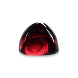 Garnet cabochon pyramid cut - 6mm