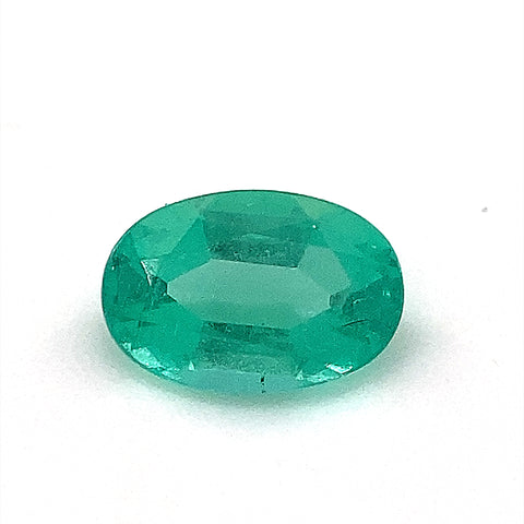 Emerald oval cut - 6x4 mm