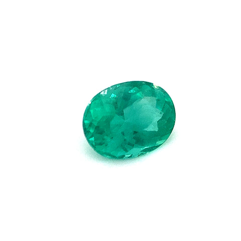Emerald oval cut - 7.5x 6 mm
