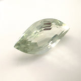 Green Amethyst navette step cut- 20x10mm