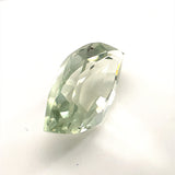 Green Amethyst navette step cut- 20x10mm