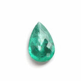 emerald genuine extra quality pear shape jewel 10x7mm