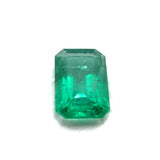 emerald genuine octagon emerald cut 9.7x6.7mm gemstone 