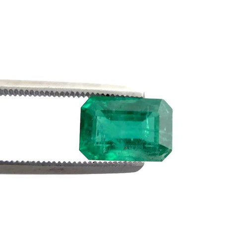emerald genuine octagon emerald cut 9.7x6.7mm loose stone