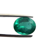 extra-quality extraordinary emerald oval cut 12x10mm gem quality stone