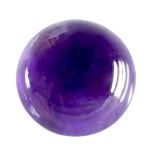 amethyst purple round cabochon 5mm loose gemstone 