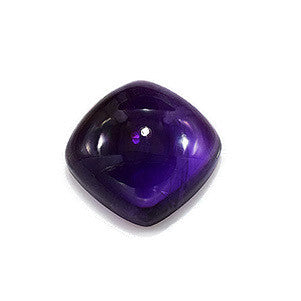 amethyst purple cushion cabochon 5mm loose gemstone